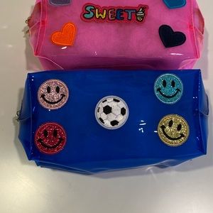 Accessories bag pink & blue only